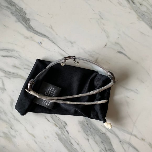 Early 2000 Oakley Dartboard White Camo Titanium Clear sunglasses - Picture 6 of 12